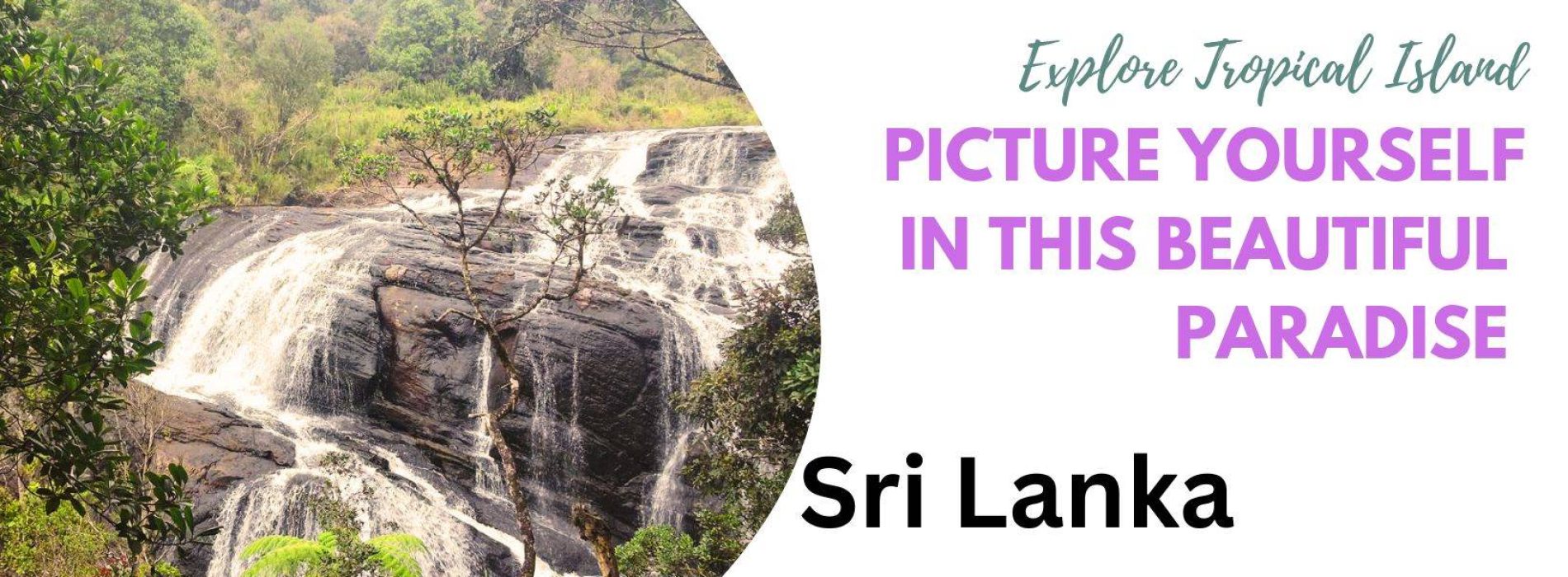 Water falls in Sri Lanka