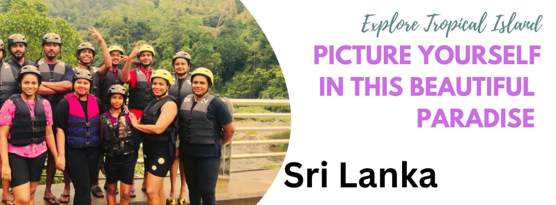 Water rafting in Sri Lanka